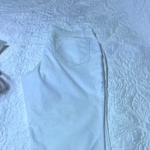 Skinny pants, capris, shirt